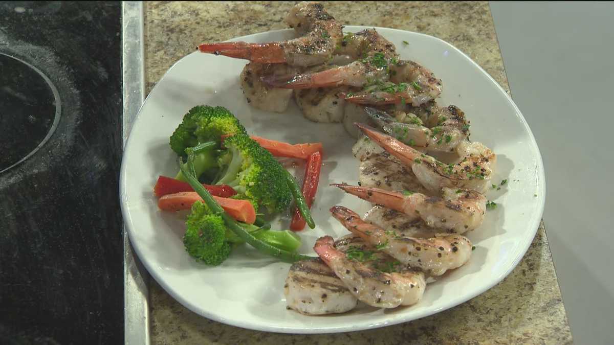 Bonefish Grill skewers shrimp and scallops