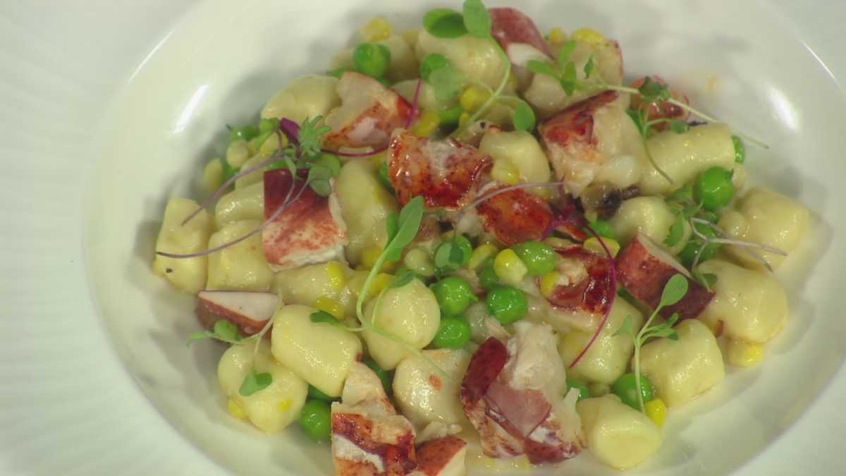 Gnocchi with Maine lobster