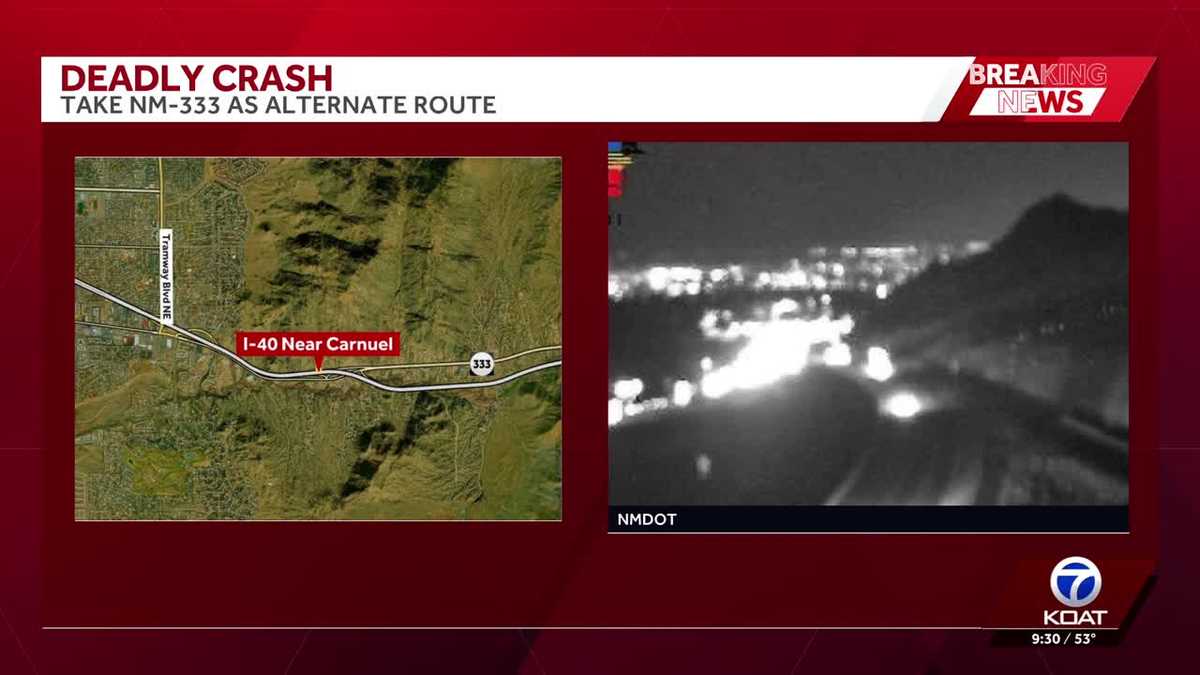I-40 east of Albuquerque reopened after deadly crash