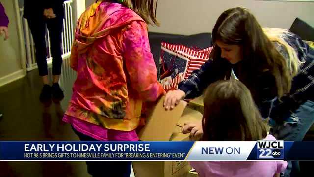 'Breaking and Entering Christmas' event surprises a family - Vimarsana News
