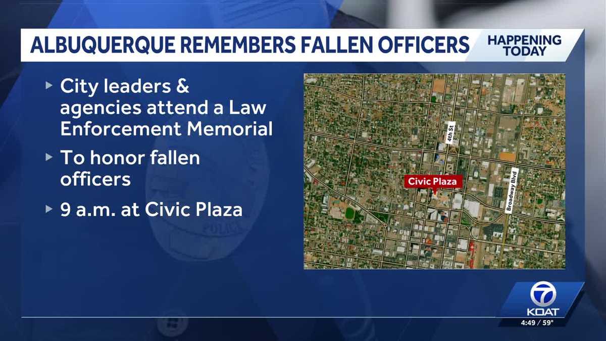 Albuquerque hosting law enforcement memorial