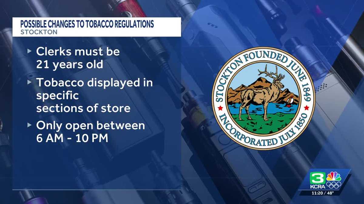 Stockton considers extending ban on new smoke shops