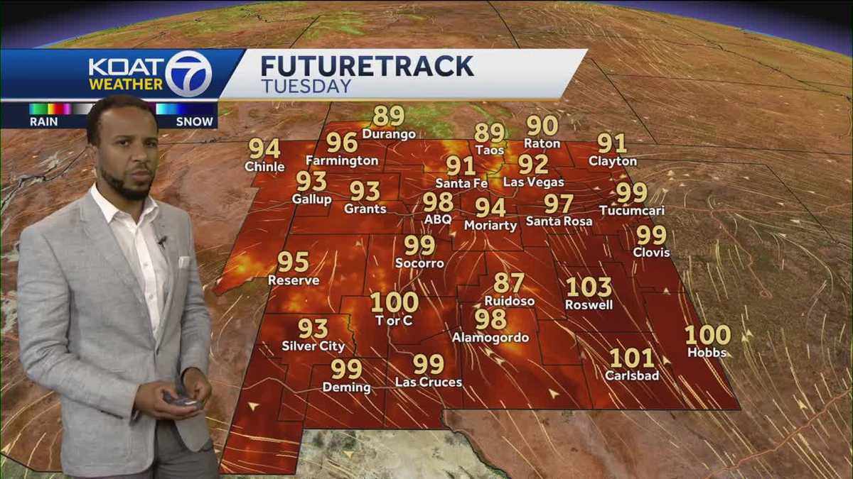 Corey KOAT 7 Weather Forecast for August 18 2024