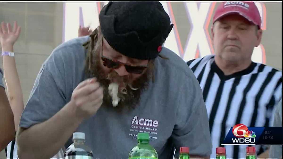 Oyster Fest hosts World Oyster Eating Championship
