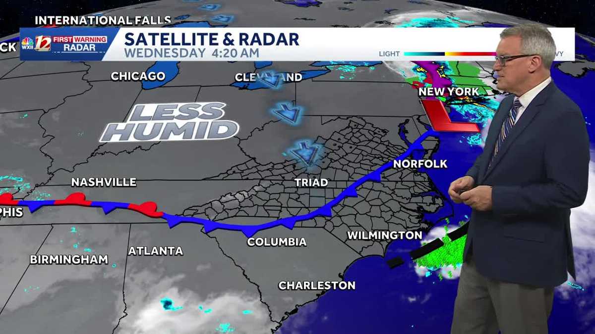 Better weather ahead! Nice summer days return to North Carolina