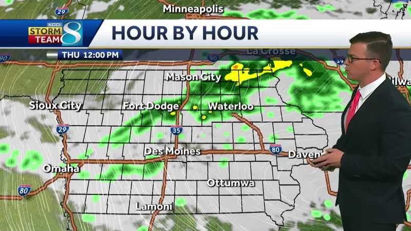 Iowa weather: Rain chances continue today