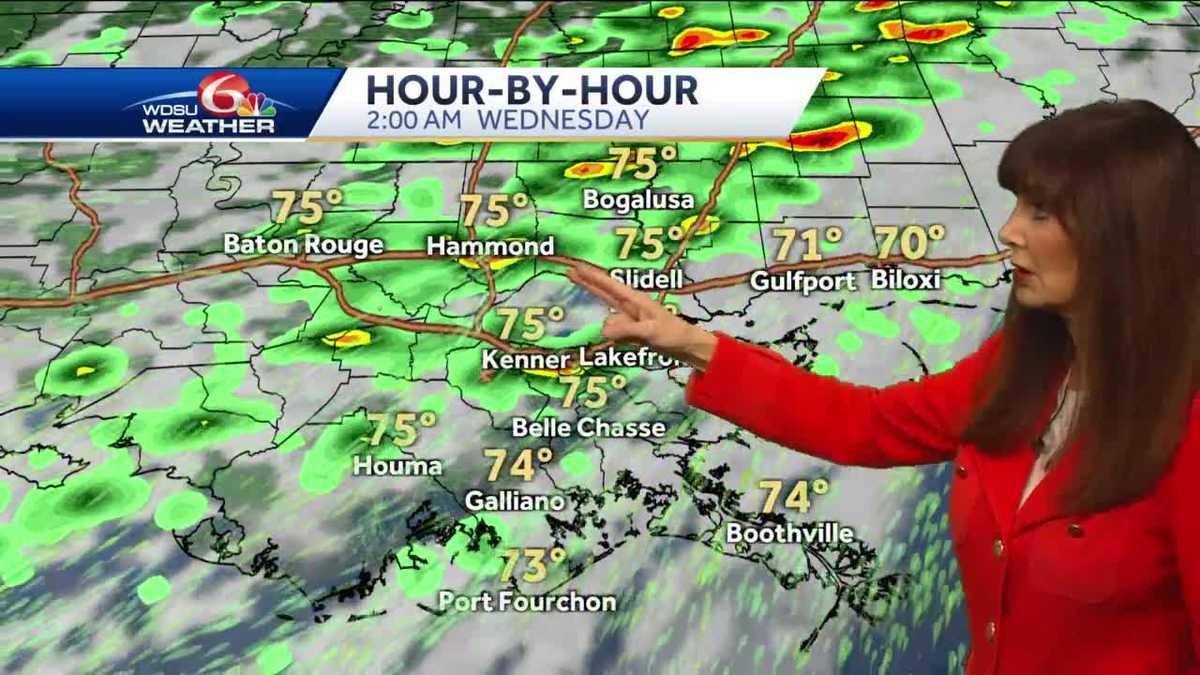 Rain Increases Overnight Ahead Of Cold Front