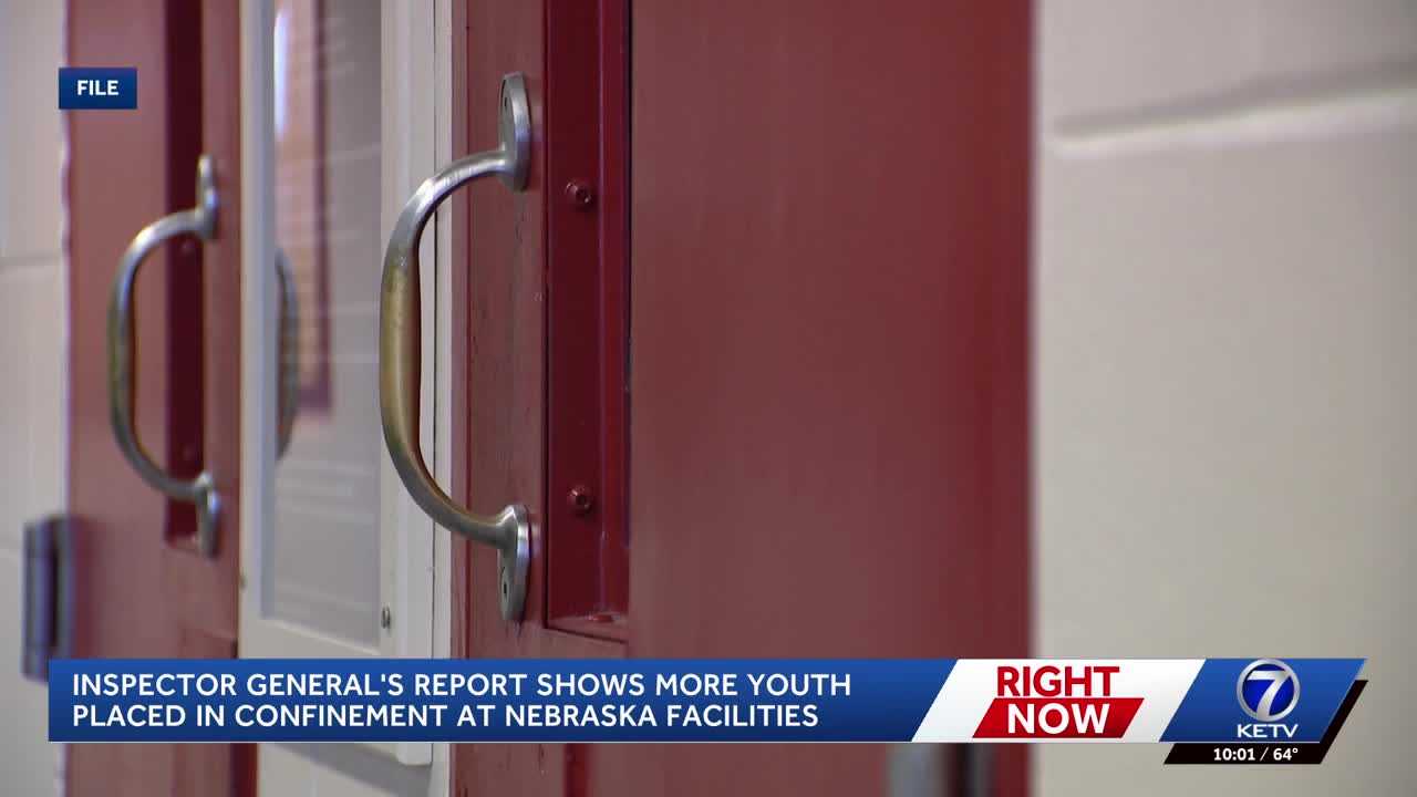 Youth confinement rises in Nebraska correctional facilities
