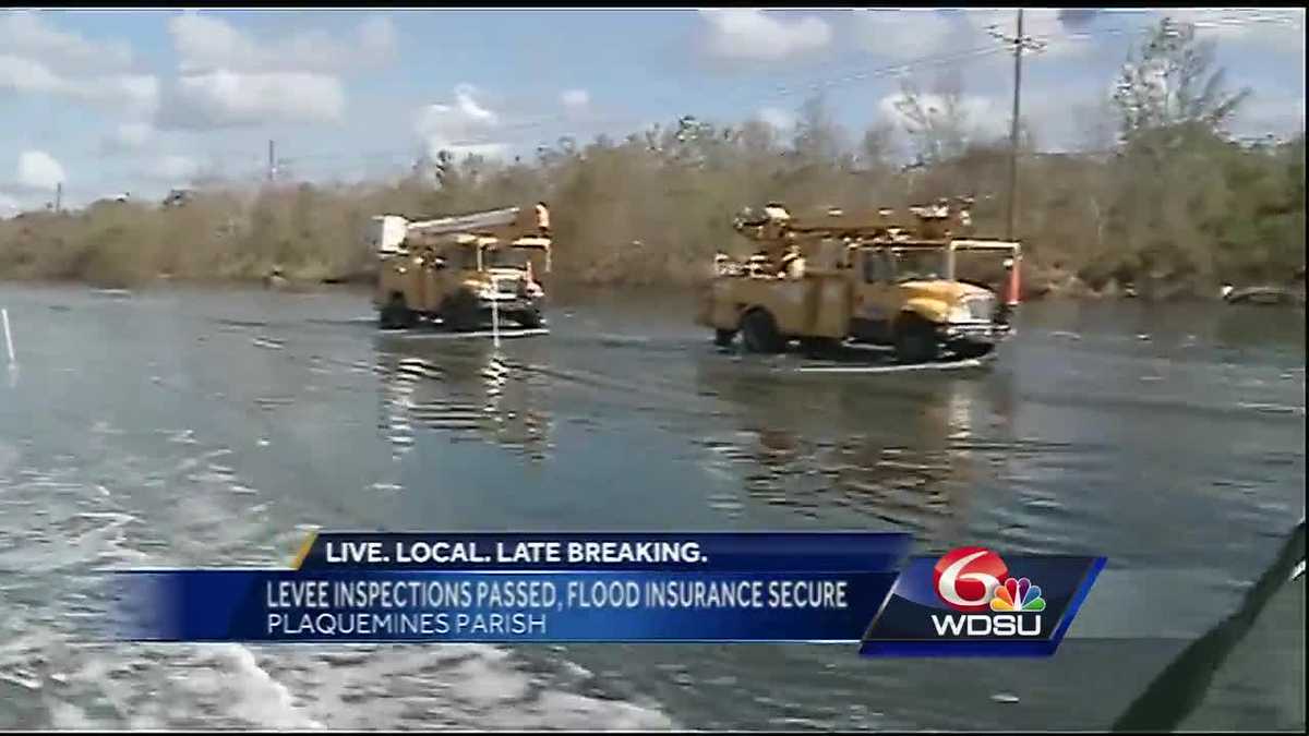 Levees in Plaquemines Parish ready for 2017 hurricane season