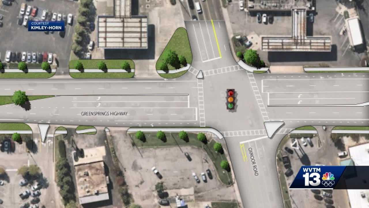 The Green Springs Highway is one of Homewood's most traveled roads