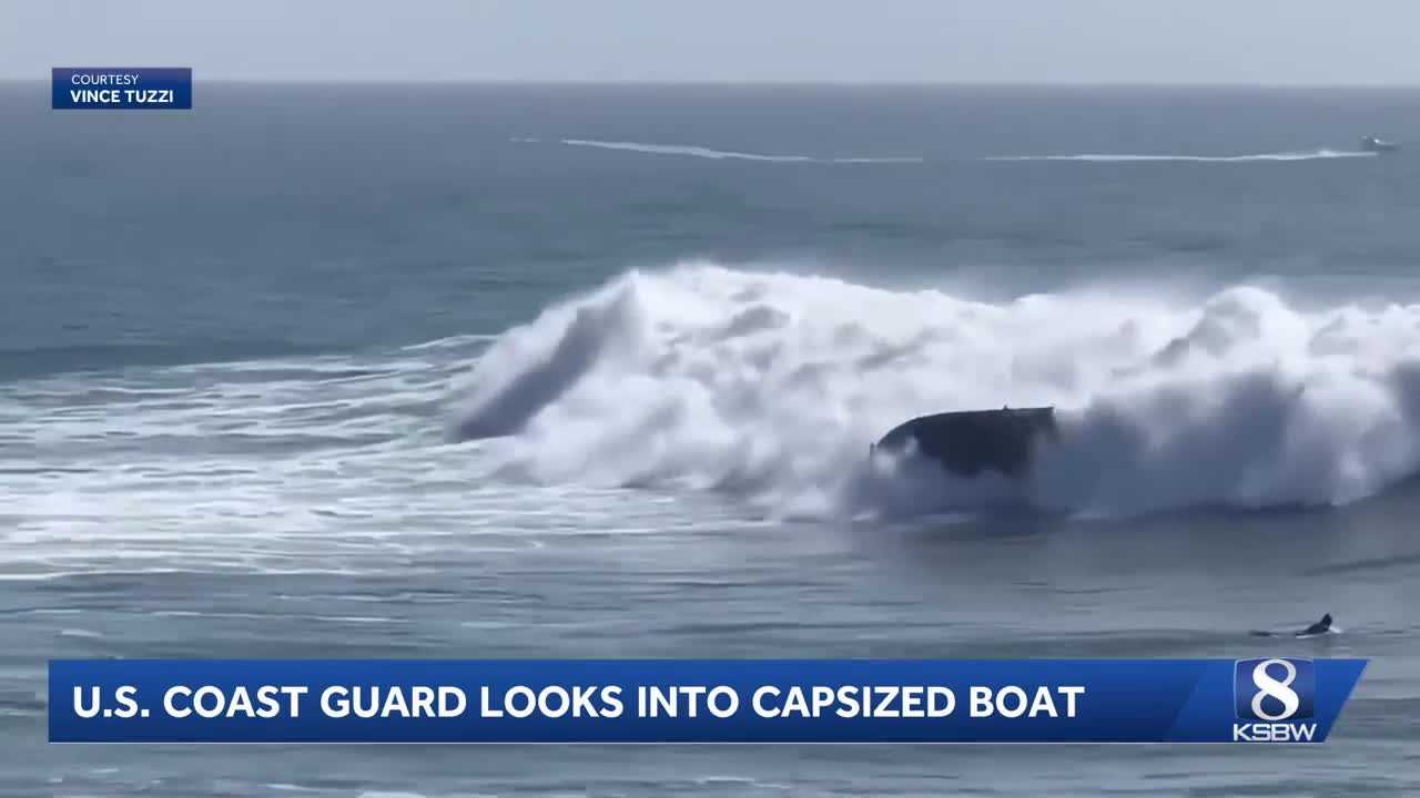 Coast Guard investigates Steamer Lane boat capsize involving family of six
