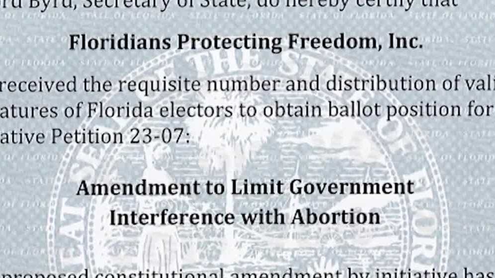 Florida voters will decide whether to protect abortion rights and ...