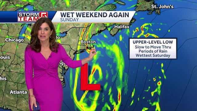 Video: Rainy, cool weekend ahead
