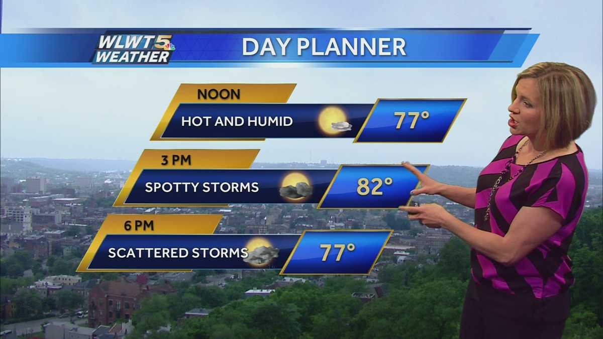 Humid Start to the Work Week