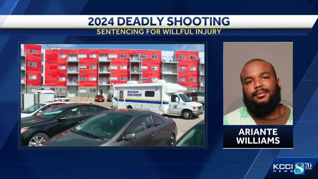 Des Moines man sentenced to 15 years for deadly shooting