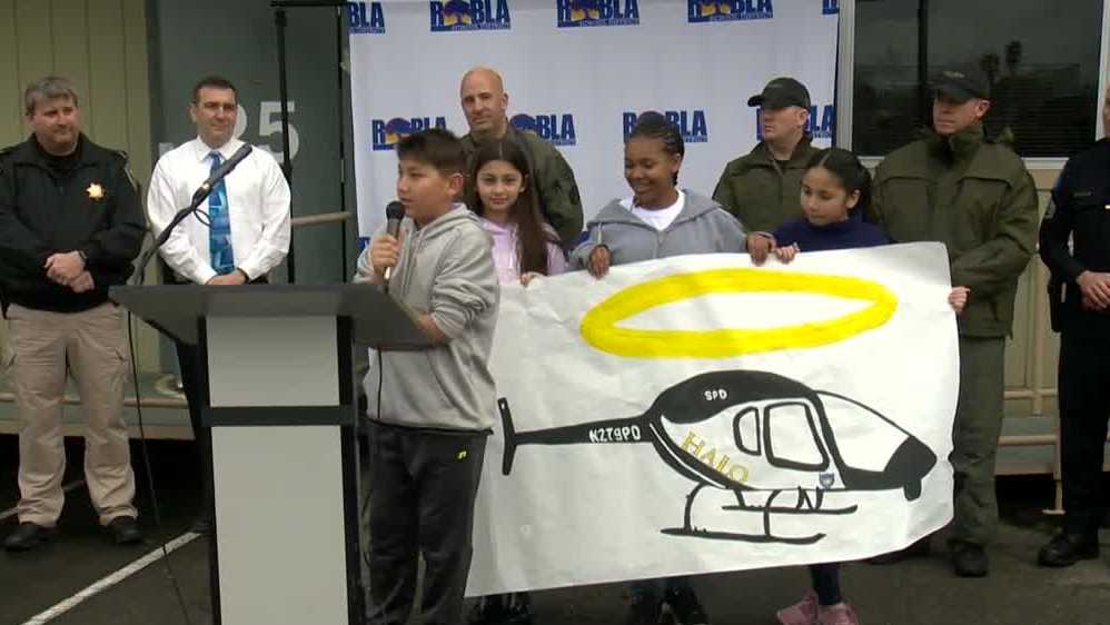 Students name Sac PD’s new helicopter after fallen Davis officer