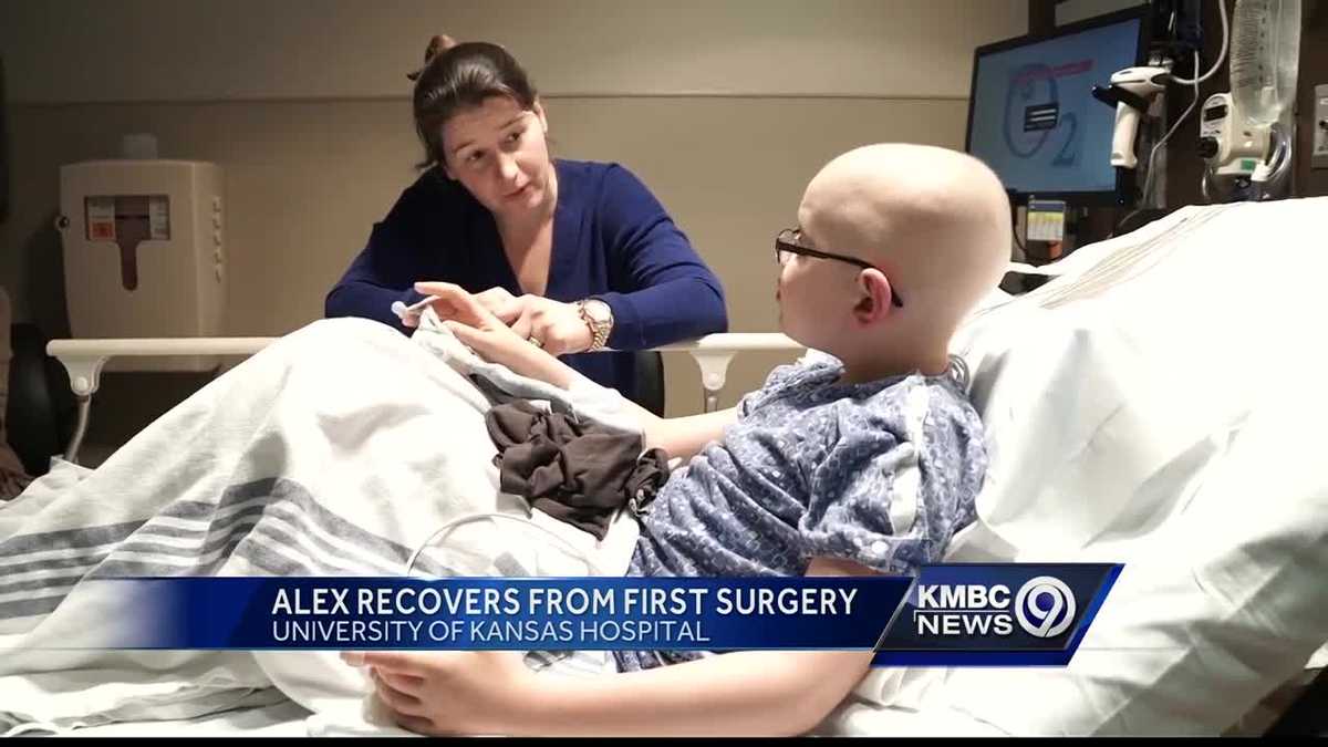 British boy recovering in KC after 1st surgery to battle rare cancer