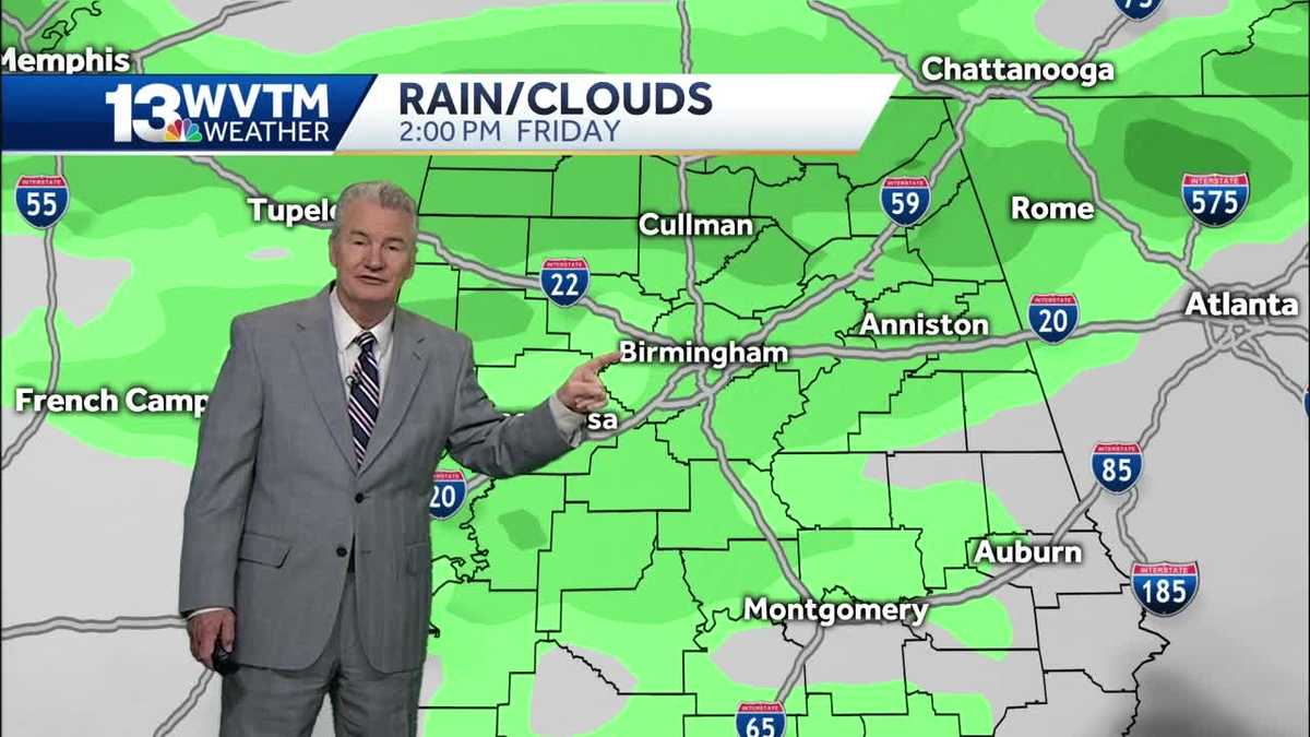 Another chilly night, rain returns Friday