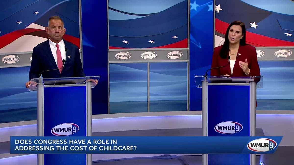2026 NH CD1 Race: DiLorenzo, Shaheen debate childcare costs