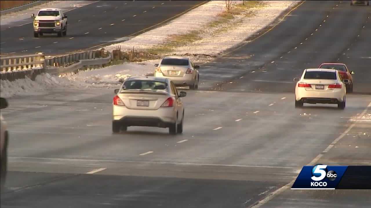 How To Drive Safe On Icy Roads As Cold Front Moves Into Oklahoma