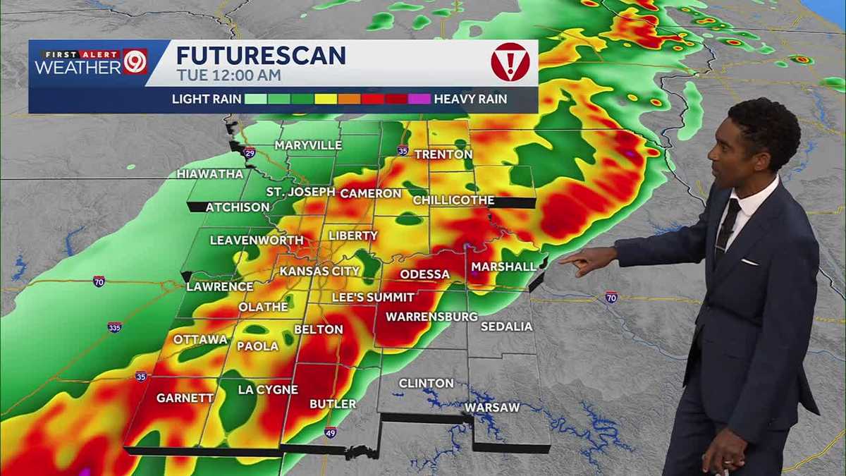 Kansas City weather: Storms with damaging winds, heavy rain possible