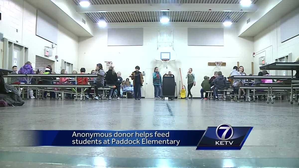 Anonymous donor helps feed students at Paddock Road Elementary