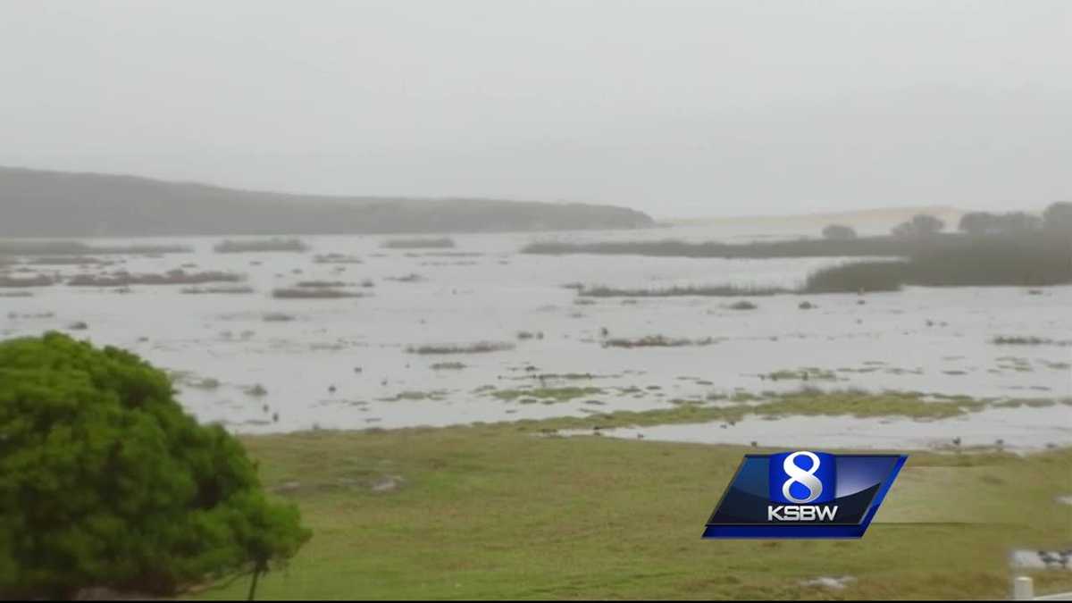 Big Sur drenched by storm