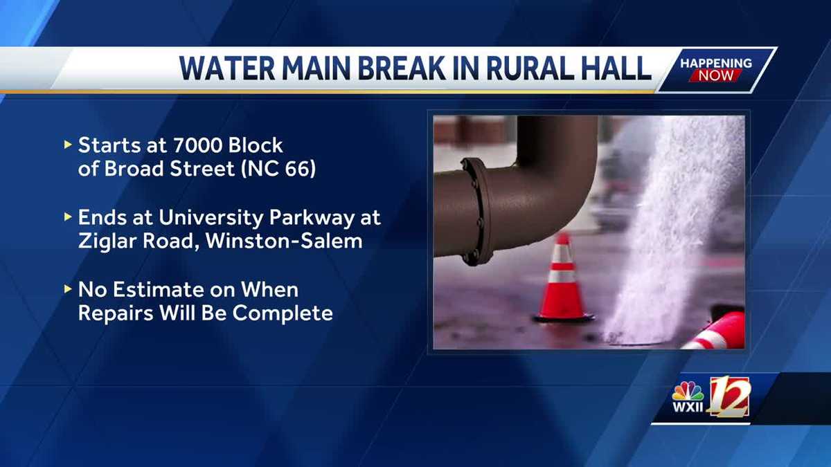 Water service restored in Rural Hall