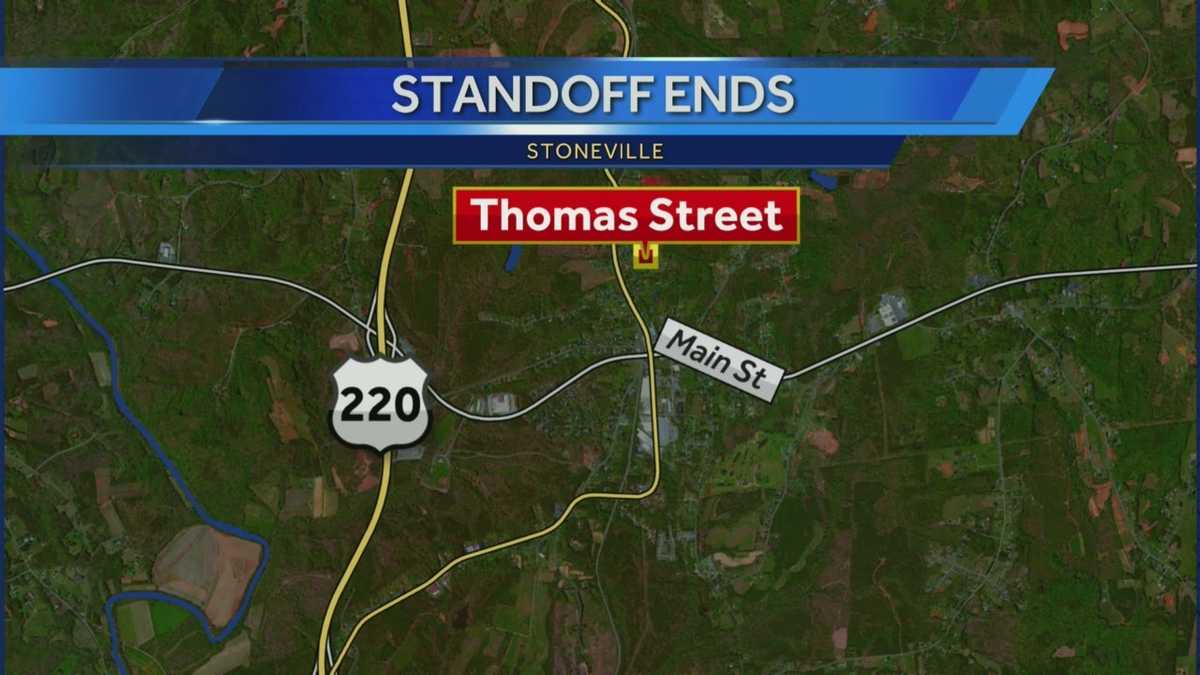 Stoneville police standoff ends peacefully