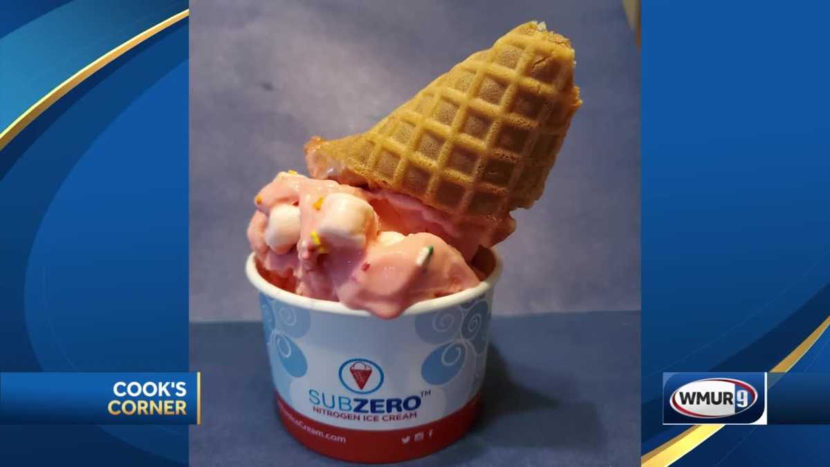 Cook's Corner Unicorn Sensation liquid nitrogen ice cream