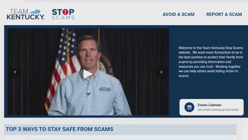 Kentucky Gov Beshear Launches Scam Prevention Website