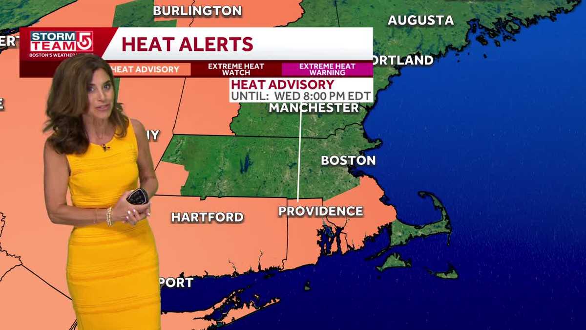 Video: StormTeam 5 Weather Alert for Wednesday - WCVB