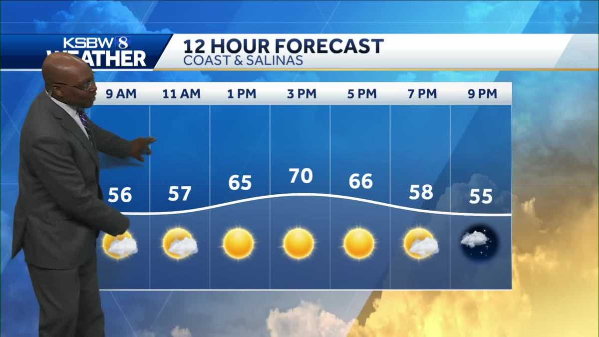 Cooler Coastal Temps Still Warm Inland