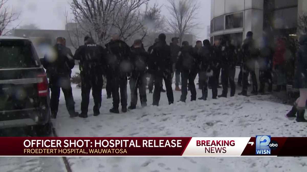 Milwaukee police officer released from hospital after shooting