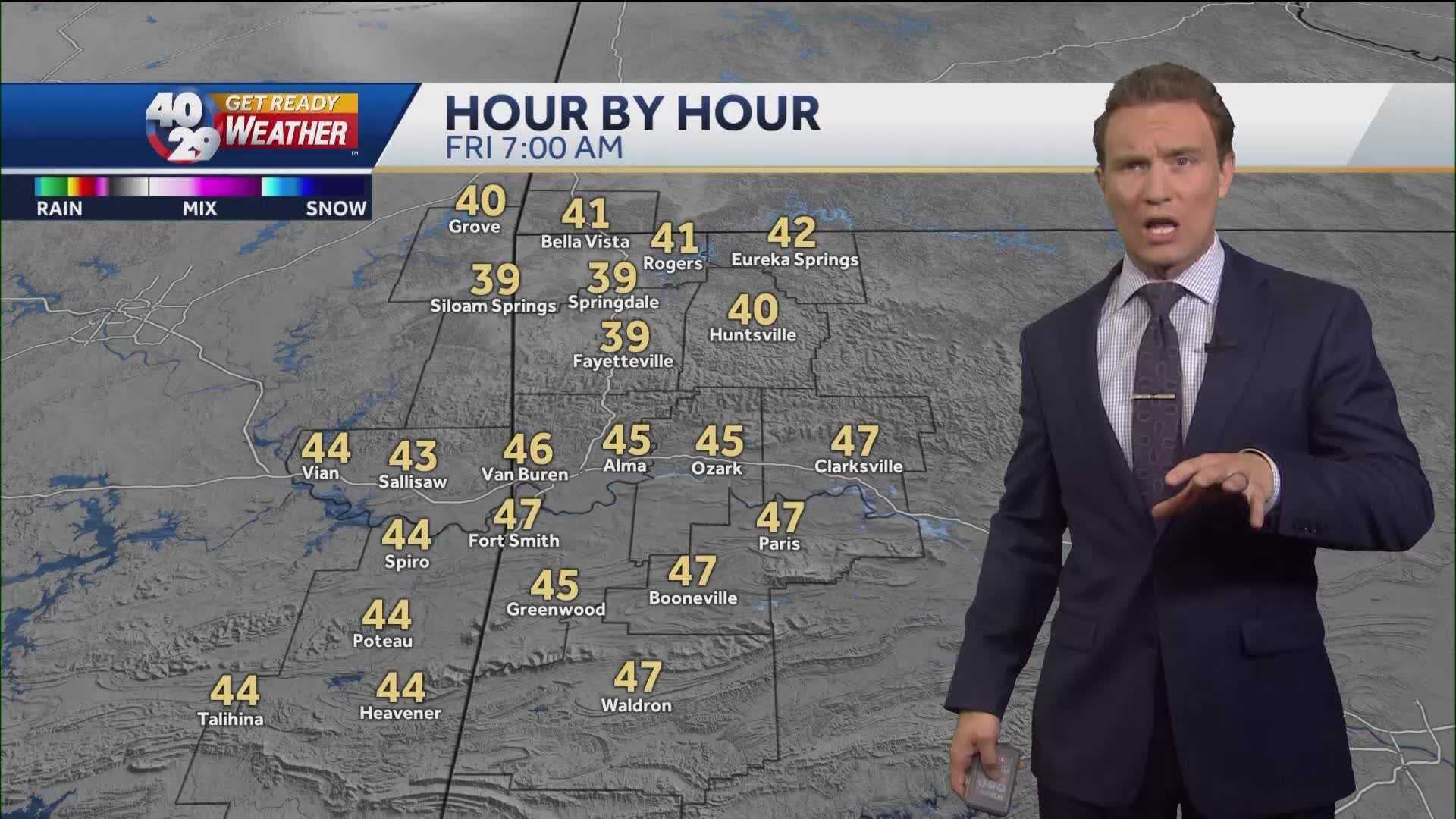 Coldest Air Of The Season So Far Moves In Tonight