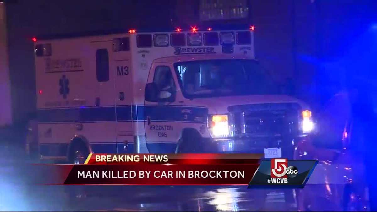 Man hit, killed by car in Brockton
