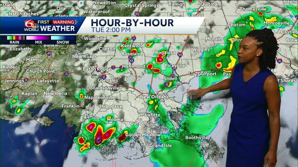 Rain and storms midweek, dangerous heat this weekend