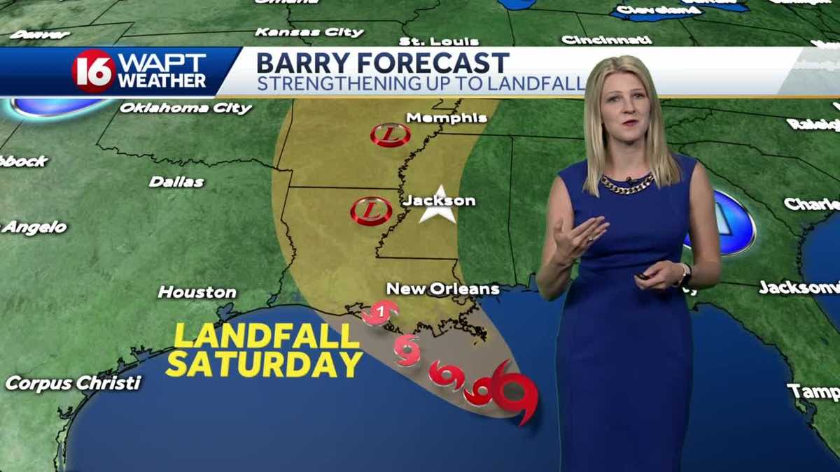 Tracking the Tropics Barry Forecast