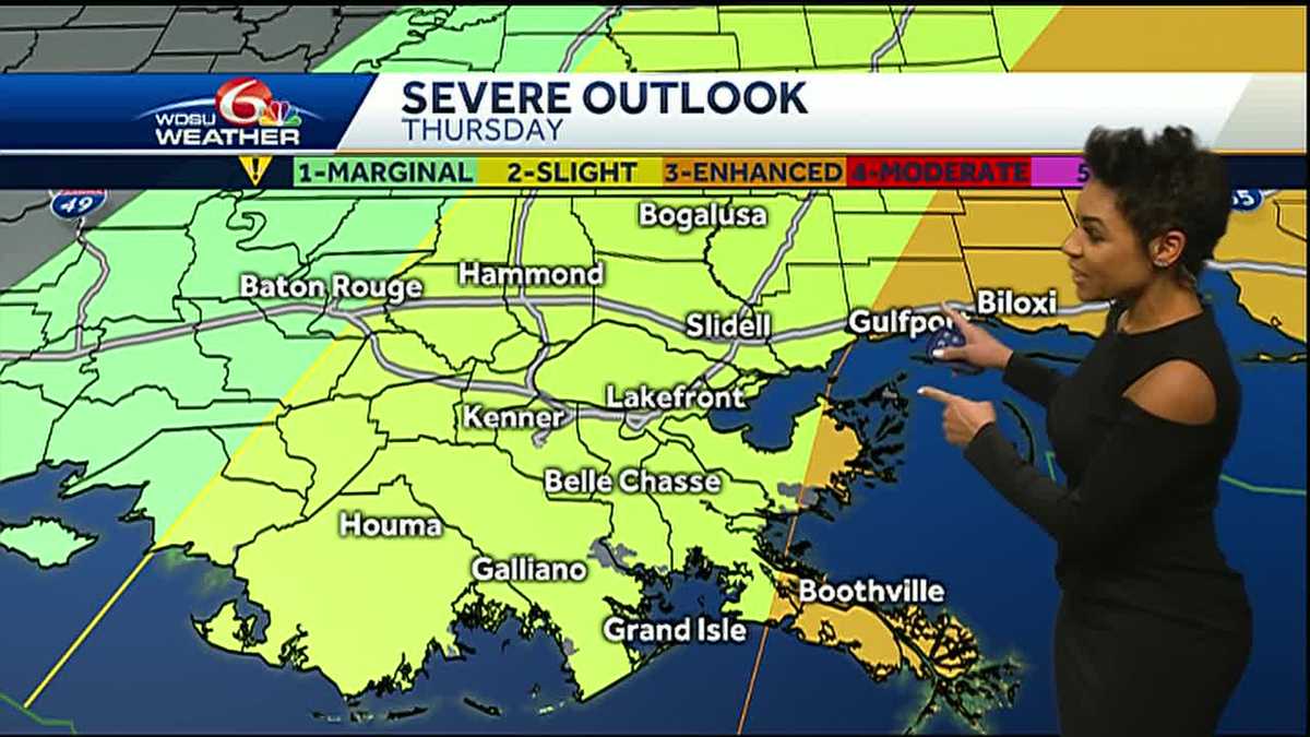 Videocast Another Round Of Storms Thursday Severe Threat 1423