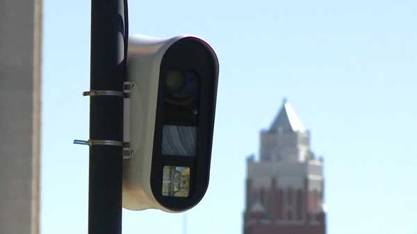 see what locations in des moines were approved for traffic cameras