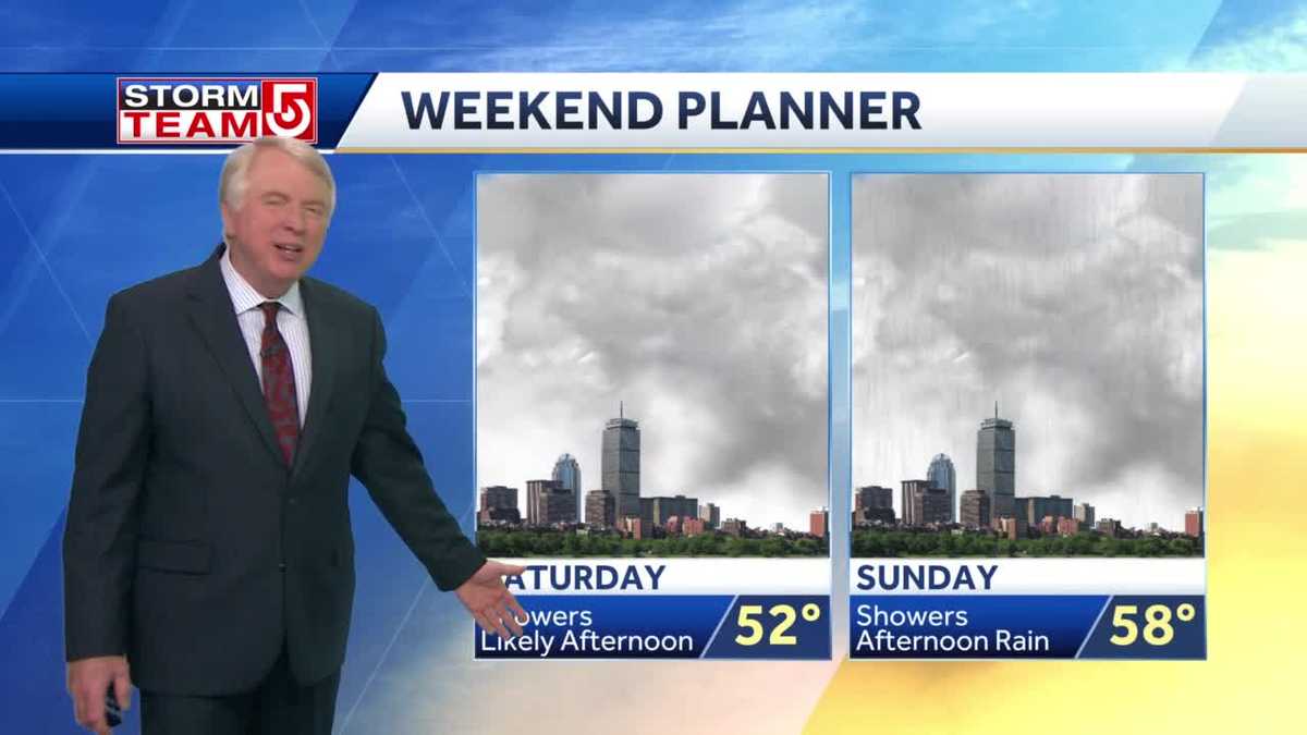 Video: Dreary, rainy weekend ahead