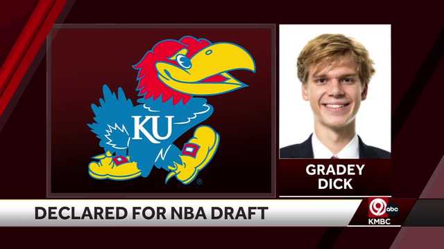 Toronto Raptors select Gradey Dick with the 13th overall pick of the NBA  draft