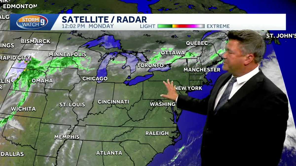  Cooler temperatures ahead before dry Halloween