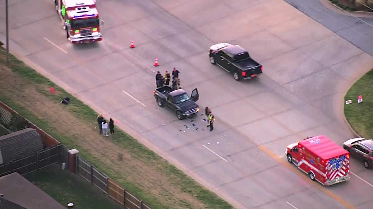 Injuries reported after crash blocks part of OKC road - KOCO