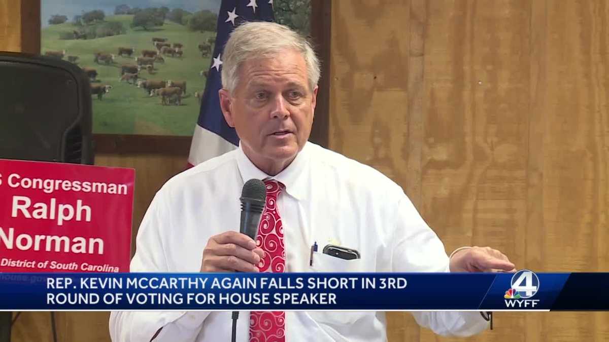 SC Congressman Ralph Norman among 20 Republicans keeping McCarthy from