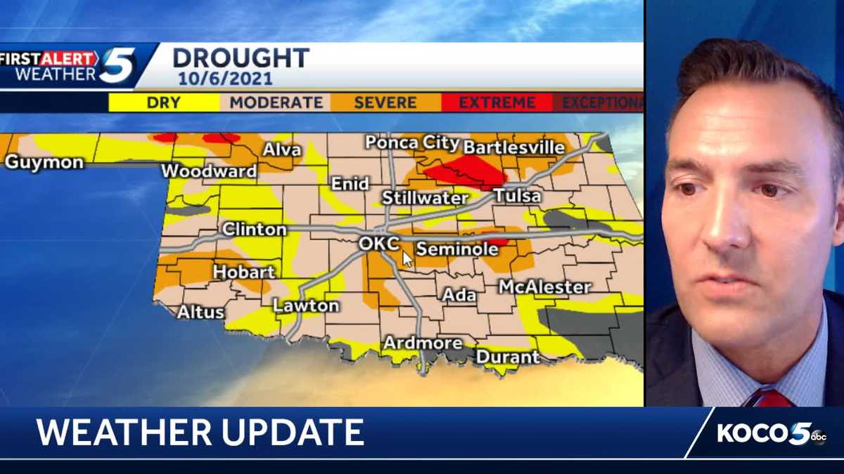 How rain is changing the Oklahoma drought