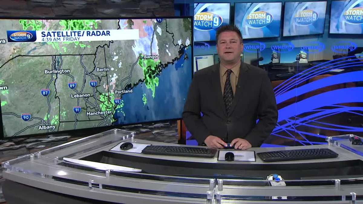 Watch: Passing showers possible today