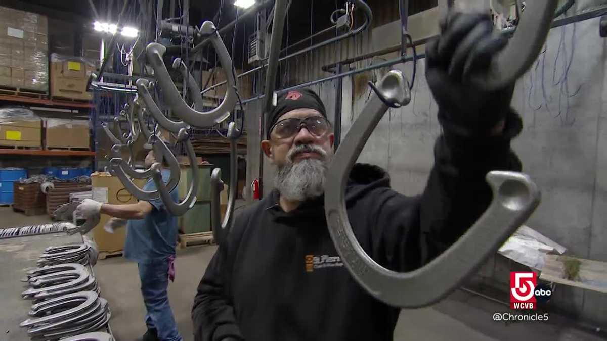 Worcester company keeps horseshoes made in the USA