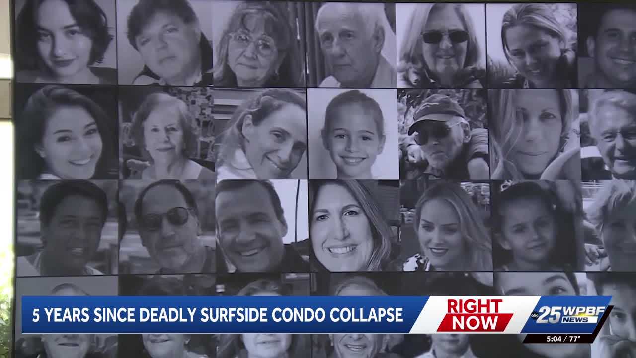 ‘It’s heavy’: Surfside remembers victims on fifth anniversary of condo collapse