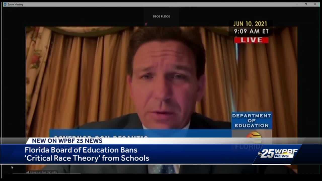 Florida Board Of Education Votes To Ban Critical Race Theory